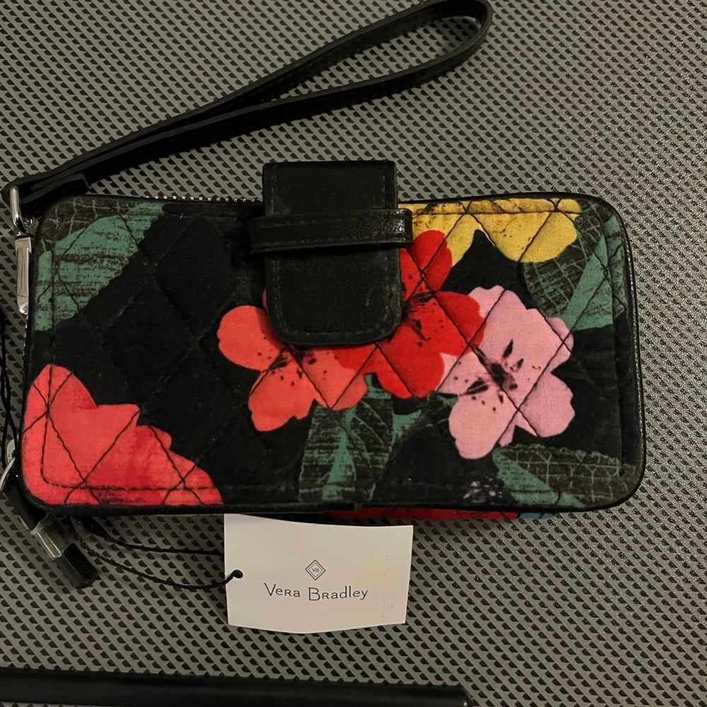 Vera Bradley Smartphone Wristlet- Havana Rose